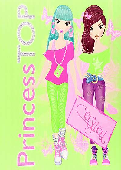 Coperta cărții Princess Top .Casual (verde)