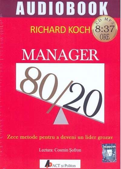 Manager 80/20 - Audiobook