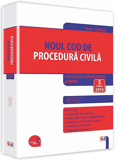 Noul Cod de procedura civila