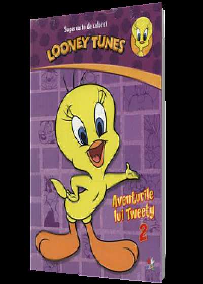Looney Tunes. Aventurile lui Tweety 2. Supercarte de colorat