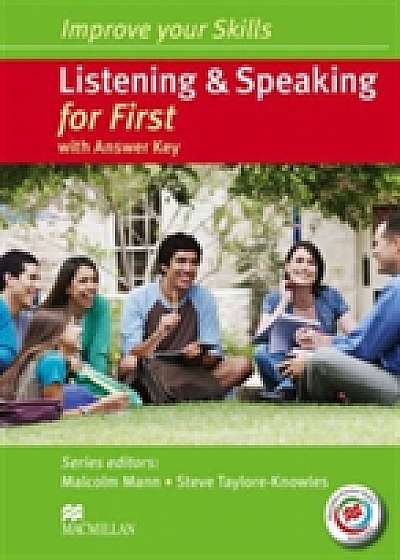 Improve Your Skills Listening Speaking for First (With key + MPO)