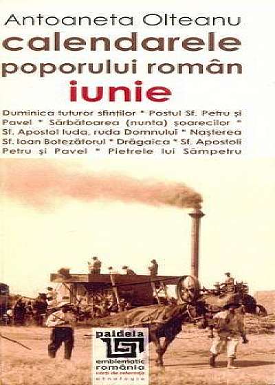 Calendarele poporului roman. Iunie (L3)