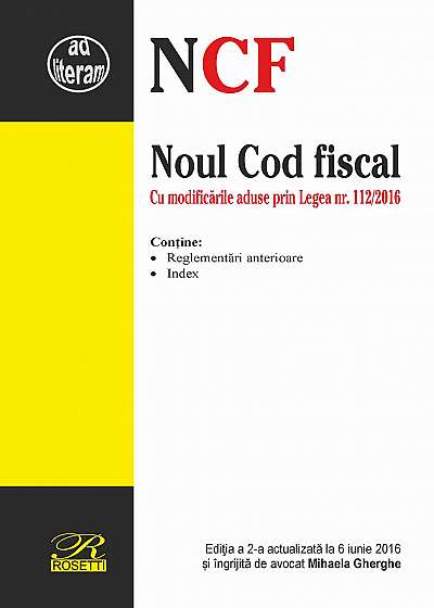 Noul Cod fiscal