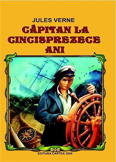 Coperta cărții Capitan la 15 ani Ed. 2014