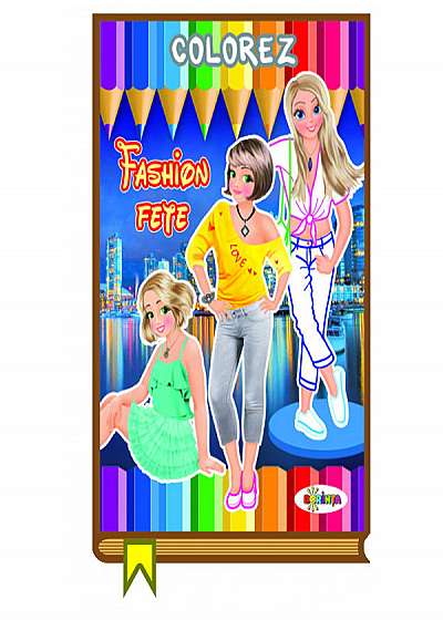 Coperta cărții Colorez - Fashion fete