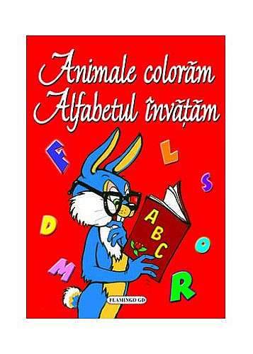 Animale coloram. Alfabetul invatam