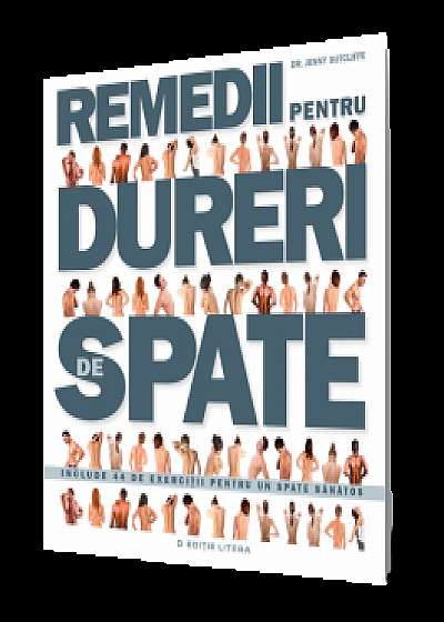 Coperta cărții Remedii pentru dureri de spate