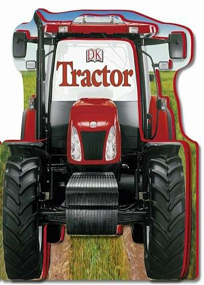Coperta cărții Tractor Shaped Board Book