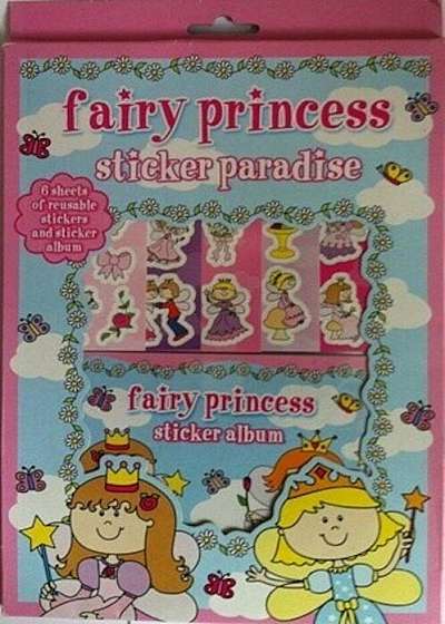Sticker Pardadise. Fairy Princess - sticker album