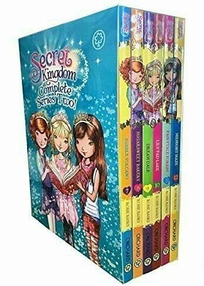 Secret Kingdom Series 2 Collection Rosie Banks 6 Books Box Set (Midnight maze, Fairyeales Forest, Dream Dale, Lily Pad Lake, Sugarsweet Bakery, Bubble Volcano)