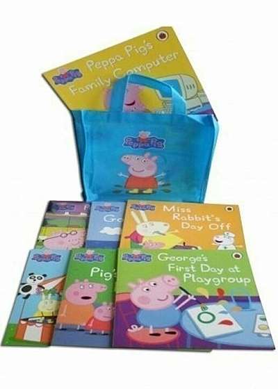 Peppg Pig Story Books - set of 10 books (Free Gift Bag)