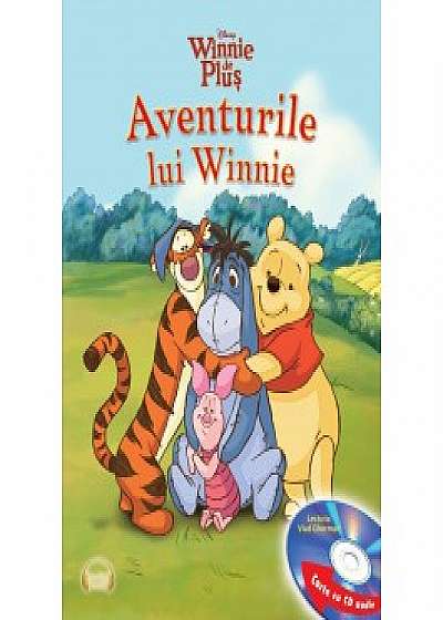 Coperta cărții Aventurile lui Winnie (carte + CD)