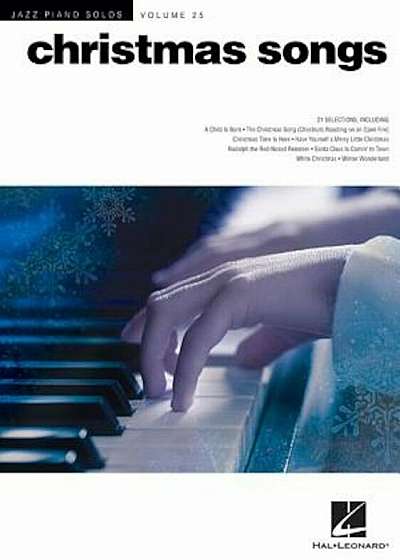 Christmas Songs: Jazz Piano Solos Series Volume 25, Paperback