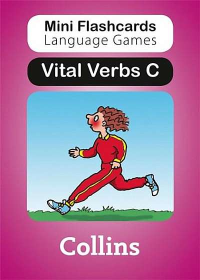Collins Mini Flashcards Language Games - Vital Verbs - Card Pack C