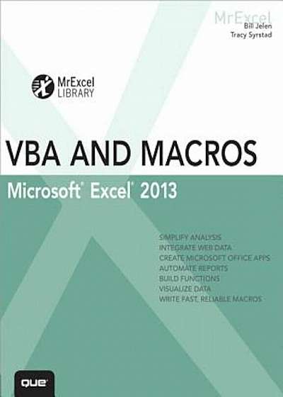 Excel 2013 VBA and Macros, Paperback