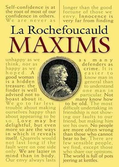 La Rochefoucauld Maxims, Paperback