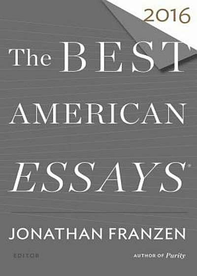The Best American Essays 2016, Paperback