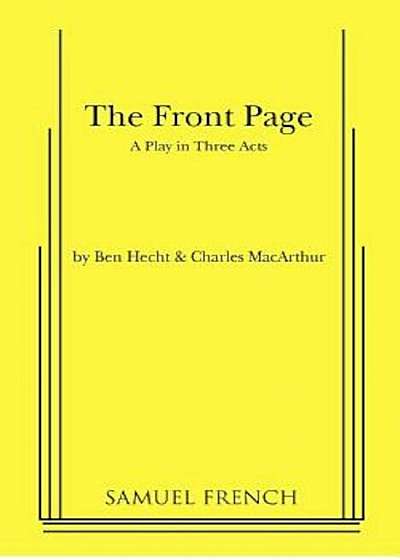 The Front Page, Paperback
