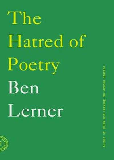 The Hatred of Poetry, Paperback