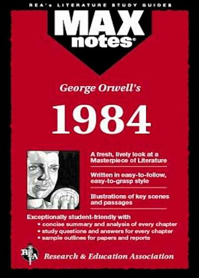 1984 (Maxnotes Literature Guides), Paperback