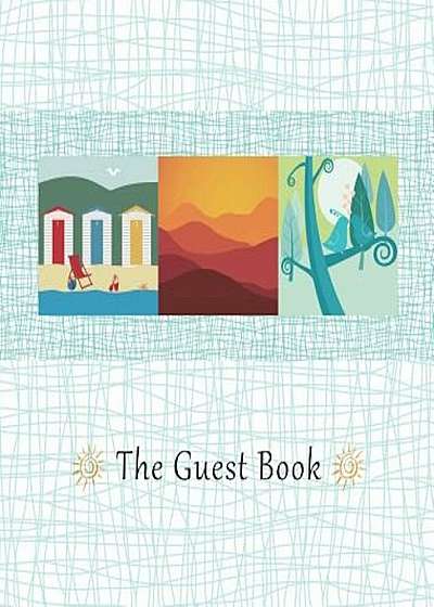 Hardcover Guest Book, Comments Book, Visitors Book, Guest Comment Book, Vacation Home Guest Book, Beach House Guest Book, House Guest Book,: For Guest, Hardcover