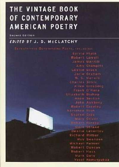 The Vintage Book of Contemporary American Poetry, Paperback