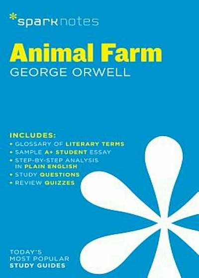 Animal Farm Sparknotes Literature Guide, Paperback