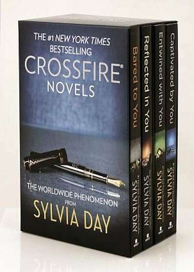 Sylvia Day Crossfire Series 4-Volume Boxed Set: Bared to You/Reflected in You/Entwined with You/Captivated by You, Paperback