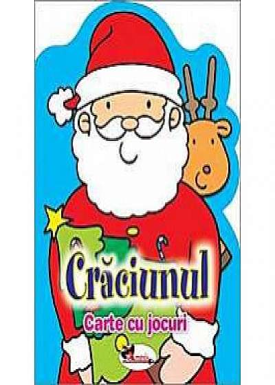 Coperta cărții Craciunul - Carte cu jocuri
