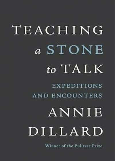 Teaching a Stone to Talk: Expeditions and Encounters, Paperback
