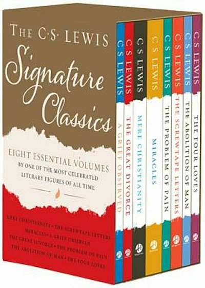 The C. S. Lewis Signature Classics (8-Volume Box Set): An Anthology of 8 C. S. Lewis Titles: Mere Christianity, the Screwtape Letters, Miracles, the G, Paperback