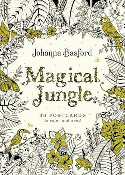 Magical Jungle: 36 Postcards to Color and Send, Paperback