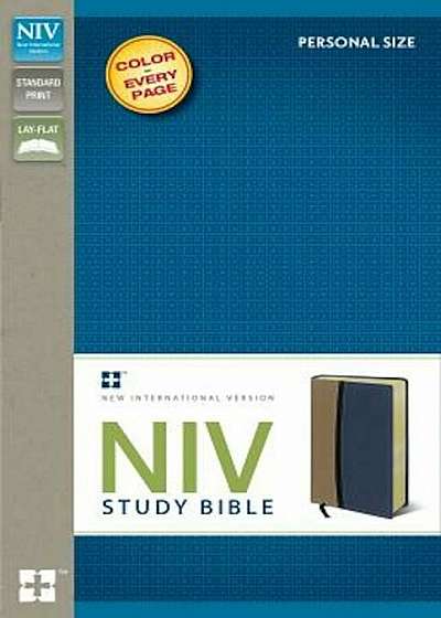 Study Bible-NIV-Personal Size, Hardcover