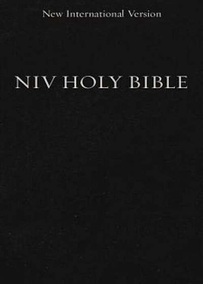 NIV, Holy Bible, Compact, Paperback, Black, Paperback