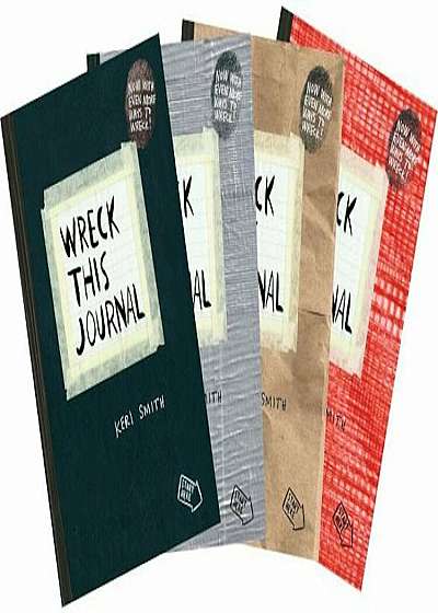 Wreck This Journal Bundle Set, Paperback