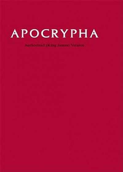 Apocrypha-KJV, Hardcover