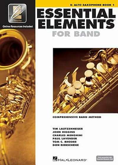 Essential Elements for Band - Eb Alto Saxophone Book 1 with Eei, Paperback