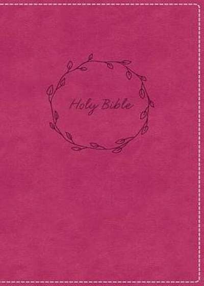 KJV, Deluxe Gift Bible, Imitation Leather, Pink, Red Letter Edition, Hardcover