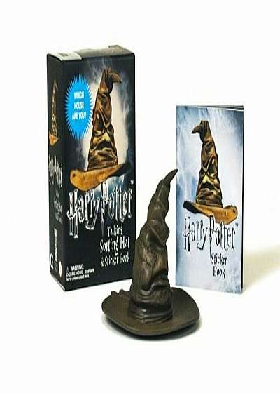 Harry Potter Talking Sorting Hat and Sticker Book: Which House Are You', Paperback