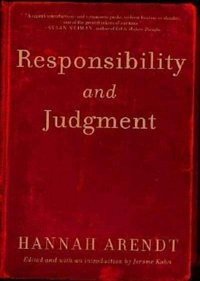 Responsibility and Judgment, Paperback