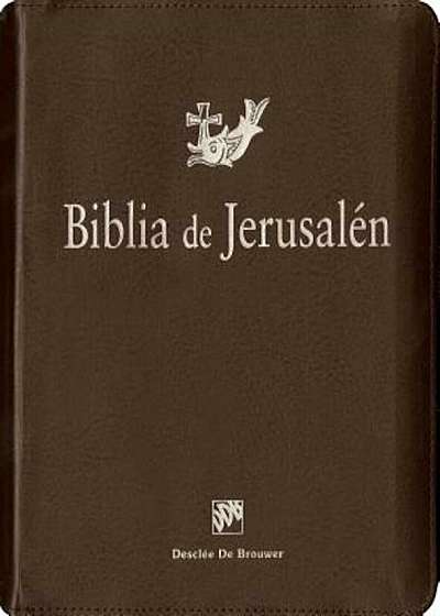 Biblia de Jerusalen: Manual Con Funda de Cremallera, Hardcover