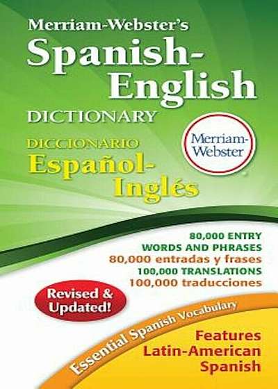 Merriam-Webster's Spanish-English Dictionary, Paperback