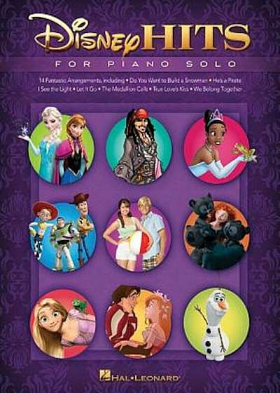 Disney Hits for Piano Solo, Paperback