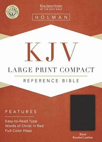 Large Print Compact Bible-KJV, Hardcover