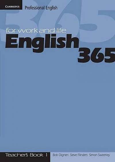 English365 - Teacher's Guide: For Work and Life - Vol. 1