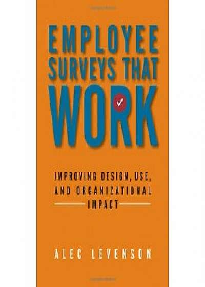 Employee Surveys That Work: Improving Design, Use, and Organizational Impact