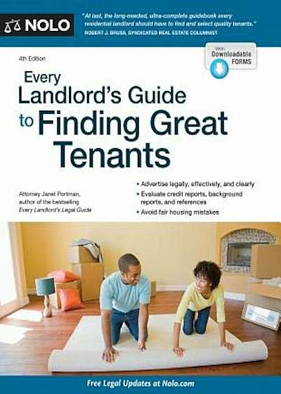 Every Landlord's Guide to Finding Great Tenants, Paperback