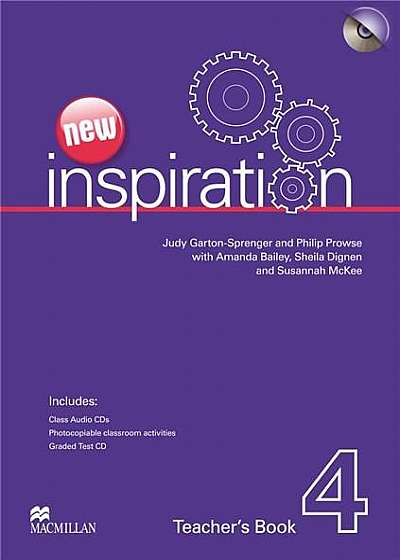 New Inspiration Level 4 Teacher's Book & Test CD & Class Audio CD Pack