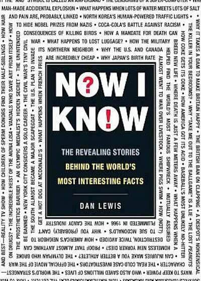 Now I Know: The Revealing Stories Behind the World's Most Interesting Facts, Paperback