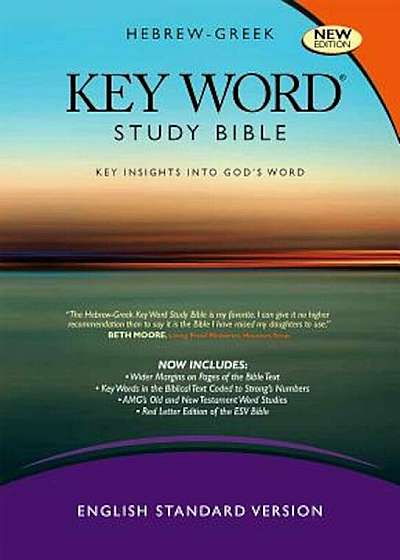 Hebrew-Greek Key Word Study Bible-ESV: Key Insights Into God's Word, Hardcover